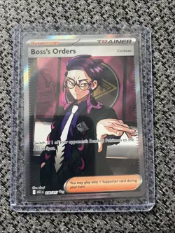 Boss’s Orders 256/217 Ultra Rare Full Art Pokemon TCG Ascended Heroes Mint - Image 1