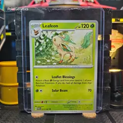 Leafeon Twilight Masquerade Pokemon TCG 011/167 Scarlet and Violet SV06 Uncommon - Image 1