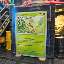 Leafeon Twilight Masquerade Pokemon TCG 011/167 Scarlet and Violet SV06 Uncommon - Image 2