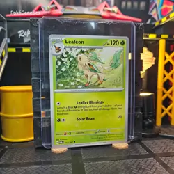 Leafeon Twilight Masquerade Pokemon TCG 011/167 Scarlet and Violet SV06 Uncommon - Image 3
