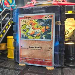 Ponyta Destined Rivals Reverse Holo Pokemon TCG 029/182 Scarlet & Violet Common - Image 2