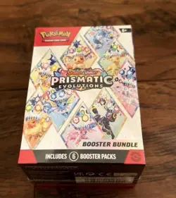 Pokemon TCG Prismatic Evolutions Booster Bundle - New / Factory Sealed - Image 1