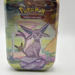 Prismatic Evolutions Mini Tin Espeon Art, Sealed Brand New, mint! Pokemon TCG - Image 2