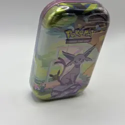 Prismatic Evolutions Mini Tin Espeon Art, Sealed Brand New, mint! Pokemon TCG - Image 4