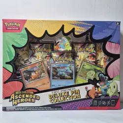 Pokemon TCG: ME- Ascended Heroes First Partners Deluxe Pin Collection- SEALED - Image 1
