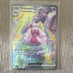 Pokemon Tinkaton ex 262/193 SV02 Paldea Evolved Full Art Holo Rare 300HP - Image 1