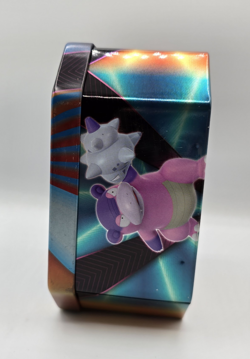 2021 Pokemon TCG Lucario V Forces Unleashed Collectors Tin - Image 2