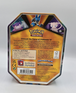 2021 Pokemon TCG Lucario V Forces Unleashed Collectors Tin - Image 3