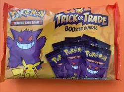 2022 Pokemon TCG Halloween Trick or Trade Booster Bundle 40 Packs Sealed - Image 1