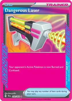 Dangerous Laser SFA 058/064 Pokemon SV: Shrouded Fable ACE SPEC Rare Holofoil... - Image 1