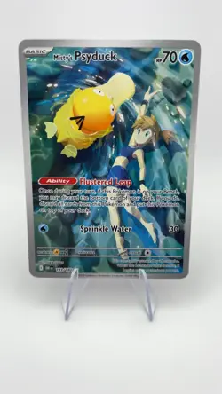 Misty's Psyduck 193/182 Destined Rivals Illustration Rare Pokemon - NM/M - Image 1