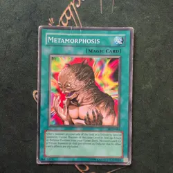 YUGIOH Common Metamorphosis PGD-090 PLAYED - Image 1