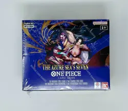 One Piece TCG The Azure Sea's Seven Booster Box Sealed New - Image 1