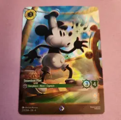 Mickey Mouse - Steamboat Pilot (Enchanted) 231/204 Fabled Holo Disney Lorcana - Image 1