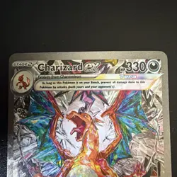 Pokemon TCG Charizard EX Holo Ultra Rare Card 223/197 SV03 Obsidian Flames - Image 3