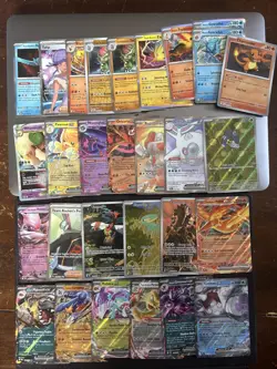 Pokemon Destined Rivals Lot Of 29 Cards (EX, Holo, Full Arts, And Reverses) - Image 1