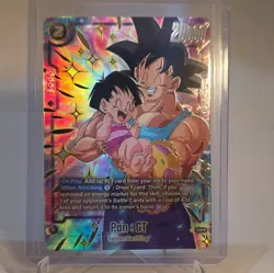Dragon Ball Super Card Game Pan: GT B2 SR Foil Battle Card - Image 1