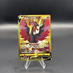 Pokemon Galarian Moltres v TCG Brilliant Stars Holo Card 183/172 Secret Rare - Image 1