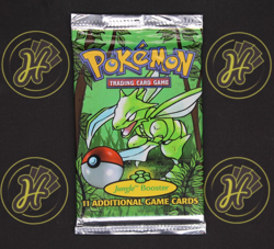 Jungle Scyther Pokemon Trading Card WOTC TCG Booster Pack Sealed Heavy 21.17g - Image 1