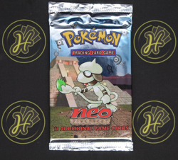 Neo Discovery Smeargle Pokemon Card WOTC TCG Booster Pack Sealed Heavy 21.53g - Image 1