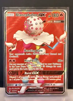 Blacephalon GX Ultra Beast Foil Pokemon Card 192/214 Lost Thunder Full Art NM - Image 1