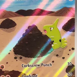 Larvitar 203/197 -OBF: Obsidian Flames FULL ART HOLO RARE NM-M, POKEMON CARD TCG - Image 2