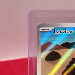 Larvitar 203/197 -OBF: Obsidian Flames FULL ART HOLO RARE NM-M, POKEMON CARD TCG - Image 3