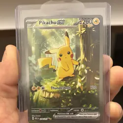 Pikachu EX Holo Rare Pokemon TCG Card 276/217 200 HP 120 Attack Electric - Image 1