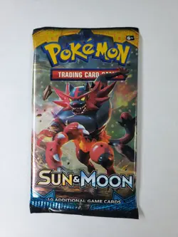 Pokemon Sun And Moon Base Set Booster Pack 10 Cards Pack NEW SEALED Official TCG - Image 1