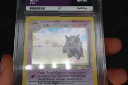 Sabrina’s Gengar 14/132 Gym Heroes 1st Edition Holo Pokemon TCG Card NM-MT ACE 8 - Image 4