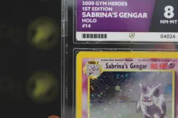 Sabrina’s Gengar 14/132 Gym Heroes 1st Edition Holo Pokemon TCG Card NM-MT ACE 8 - Image 5