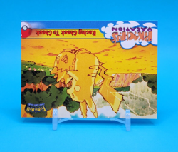 Pokemon Card - Racing Cheek to Cheek 48 - Pikachu's Vacation - Topps - Image 2