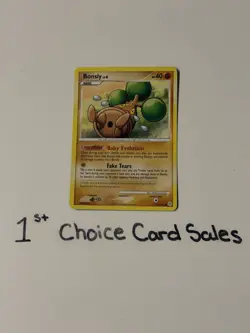 Bonsly 71/130 Diamond and Pearl Regular Card 2007 Pokemon TCG - Image 1
