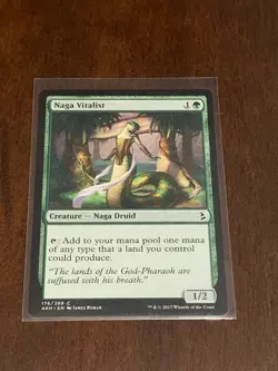Magic the Gathering Amonkhet Naga Vitalist - Image 1