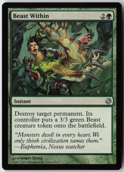 Beast Within (69) - Normal - Duel Decks: Heroes vs. Monsters (DDL) - NM - Image 1