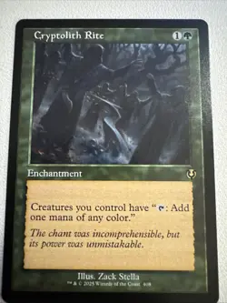 Cryptolith Rite Retro Frame (NM Non-Foil) INR-0408 Rare MTG - Image 1