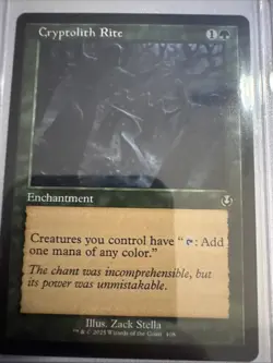 Cryptolith Rite Retro Frame (NM Non-Foil) INR-0408 Rare MTG - Image 3