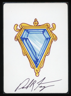 Mox Sapphire - Dan Fraizer - Chinese Swamp - 4th Edition Artist Proof - MTG - Image 1