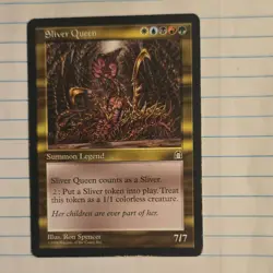 Sliver Queen Stronghold 1998 Regular Rare Legendary Creature WUBRG Wizards Engl… - Image 1
