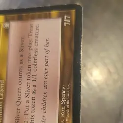 Sliver Queen Stronghold 1998 Regular Rare Legendary Creature WUBRG Wizards Engl… - Image 3