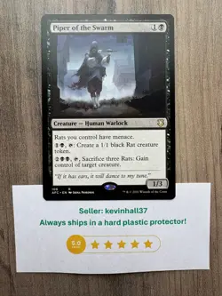 Piper of the Swarm #106 (NM) Forgotten Realms AFC Magic MTG - Image 1