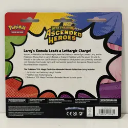 Pokemon TCG Ascended Heroes 2 Pack Blister Larry’s Komala - sealed - in hand ✅ - Image 2