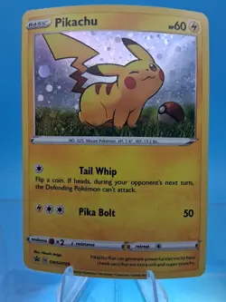 Pikachu Sword & Shield Promo SWSH039 Rare Holo Pokemon Tcg NM - Image 1