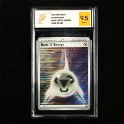 TQG 9.5 MINT+ 2025 Pokemon ENG Basic Metal Energy #024 - Image 1