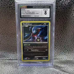 Pokemon Darkrai DP52 Black Star Promo Diamond & Pearl Holo CGC 8 - Image 1