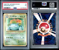 SEQ PSA 1 Charizard Blastoise Venusaur holo 1996 BASIC Pokemon 3 6 009 Base Set - Image 3