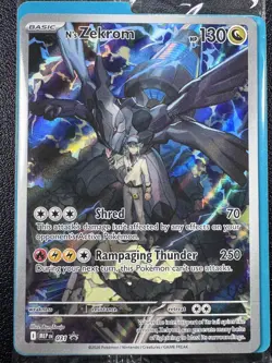 Pokemon: N's Zekrom Promo Full Art Holo 031 FACTORY SEALED Ascended Heroes - Image 3