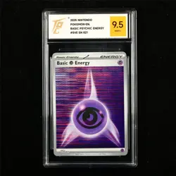 TQG 9.5 MINT+ 2025 Pokemon ENG Psychic Energy #021 - Image 1