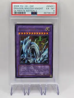 Yu-Gi-Oh! Dragon Master Knight Ultimate Edition 2 UE02-EN001 PSA 6 EXCELLENT - Image 1