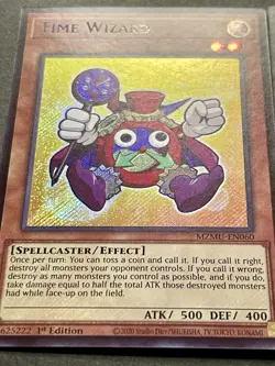3x Time Wizard | MZMU-EN060 | Secret Rare | CHIBI HOLO BLEED! | NM | YuGiOh! - Image 2